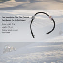 Everpert Universal Inline Fuel Tank Tap Petcock + Filter + Hose Kit for