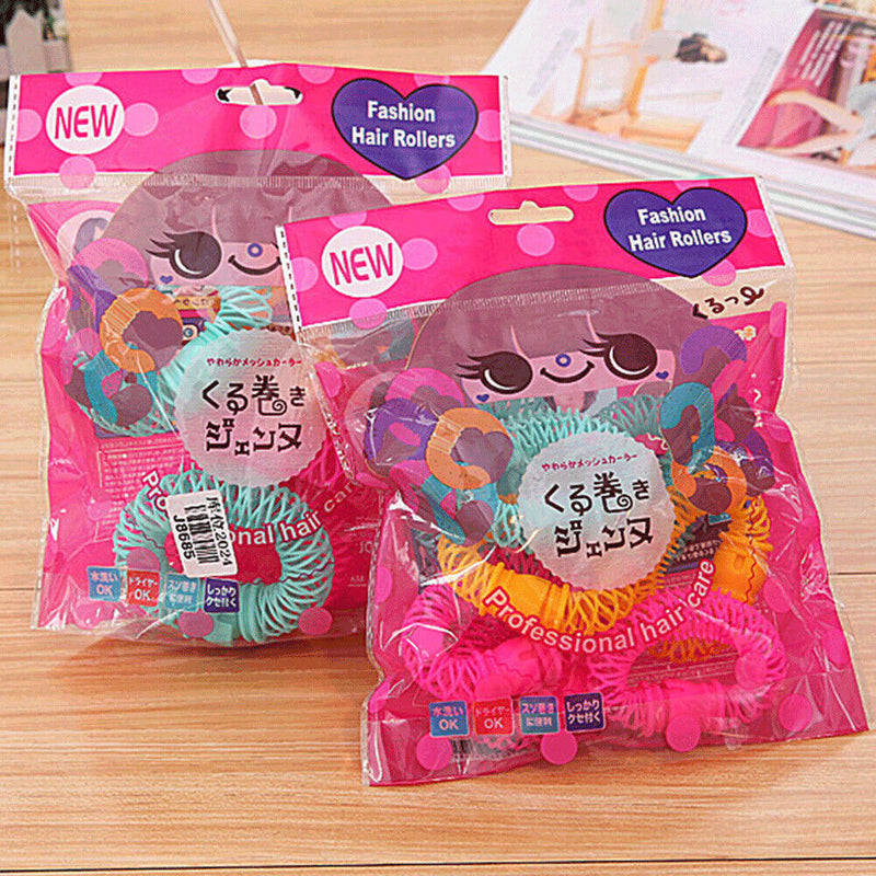 Donuts Hair Curler without Heat Styling Tool Hairdressing Products for Women