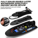 Flytec V009 RC Boat Waterproof 2.4GHz 30km/h Ship with Battery (Black)