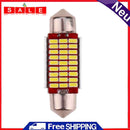 36mm 27SMD Car Styling Double Point High Light Car Coding Reading Lamp Guided Inte