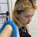 Ornament Hair Accessories Head Jewelry Love Heart Barrettes Hair Clip Hairpins