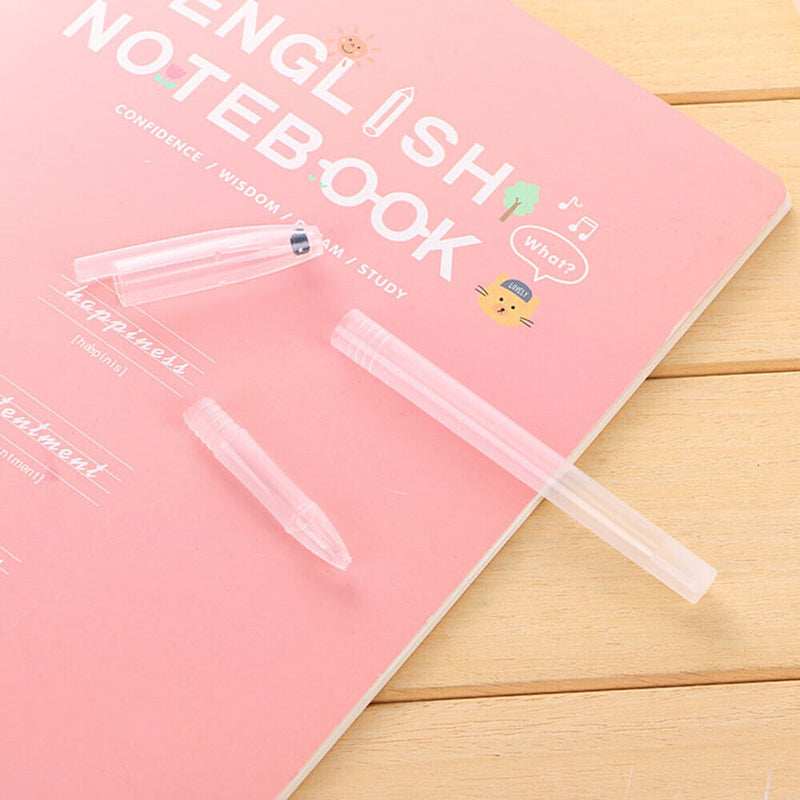 Style Portable Writing Supplies Gel Pen Cover Transparent Ballpoint Shell