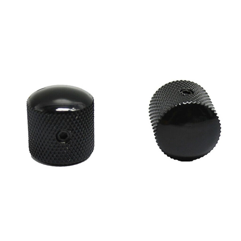 Wrench Black Tone Control Knobs Electric Guitar Bass Guitar Parts Dome Knobs