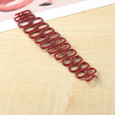 DIY Women Hair Braiding Tool Girls Braider Magic Hair Twist Tool (Wine Red)