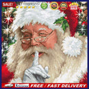 Full Embroidery Kits Santa Claus 11CT Stamped Art Needlework Home Decorations
