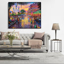 Painting By Numbers DIY Street View Canvas Oil Art Picture Home Room Decor Kit