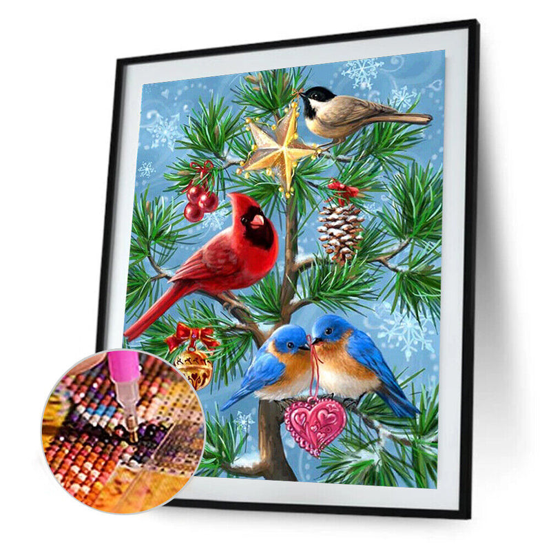 5D DIY Full Drill Diamond Painting Bird Cross Stitch Mosaic Craft Wall Arts Kit
