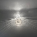 LED Electronic Candle Light Wedding Dinner Party Flameless Crystal Lamp (A)