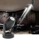 LED Stage Spotlight 85-265V 360 Degree KTV Bar Party Spot Beam Lamp (White)