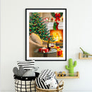 Robin Christmas Atmosphere Festive Series Diamond Painting Kits (J84883)