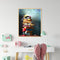 Book Oil Paint By Numbers Kit DIY Acrylic Painting on Canvas Frameless Arts