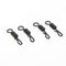 90 Piece  Clip Set With Quick Change Swivels Carp Fishing Tackle Rigs Newly