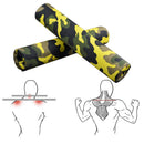 Fitness Weightlifting Barbell Pad Squat Shoulder Pads (Camouflage Yellow) Newly