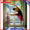 Dancing Girl Oil Paint by Numbers Hand Painted Frameless Picture Home Ornament