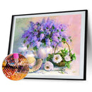 5D DIY Diamond Painting Kits Flower Full Round Drill Rhinestone Wall Art Craf
