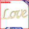 occitop wood love script word sign ornaments rustic wall tattoo for scrapbook