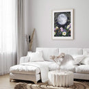 Garden Under Moon Diamond Painting Kits Full Round Drill Home Room Wall Decor
