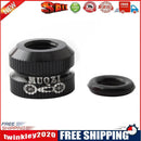 Bike Vacuum Tire Mouth Nut Cycling Inner Tube Valve Nozzle Lock Cap (Black)