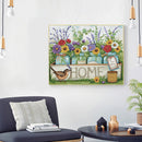 11CT Full Cross Stitch HOME DIY Printed Wall Art Crafts Home Decoration Gifts