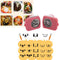DIY Baby Face Laver Stamp Seaweed Nori Rice Ball Maker Onigiri Mold Sushi Tool