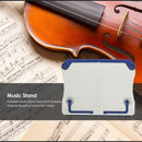 Portable Music Stand Hand Roll Desktop Reading Frame Flat Holder (Beige) Newly