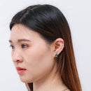 Alloy Rhinestone Pendant Tortoise Necklace Jewelry Set Necklace Earrings Set