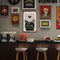 Wine Black Cat Plate Metal Tin Sign Plaque for Bar Pub Club Wall Home Decor