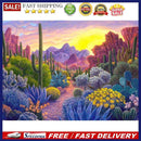 5D DIY Diamond Painting Cactus Full Round Home Decor Rhinestone Wall Drawin
