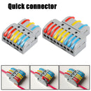 Wiring Quick Wire Connector Terminal Block Push-in Conductor Cable Connectors