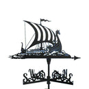 Iron Weathervane Garden Stake Patio Yard Weather Wind Vane Ornament D4J7 S6S0