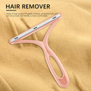 Lint Remover Pet Hair Fuzz Fabric Shaver Coat Clothes Fluff Brush (Pink)