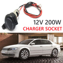 12V 120W Motorcycle Car Truck Power Adapter Socket Car Charger Plug with Wire