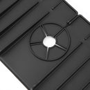 Silicone Kitchen Faucet Absorbent Mat Sink Water Splash Odor Guard (Black) Newly