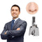 Nose Trimmer for Men Stainless Steel Manual Nasal Razor Washable (Metal)