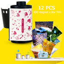 12pcs Kids Camera Film 35mm Film Universal Children Camera Accessories (G) Newly