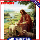 Religion Jesus Drawing Full Round Drill Diamond Painting Art Craft for Adults