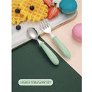 Stainless Steel Toddler Utensils Tableware Utensils Cutlery Set Dinnerware Set