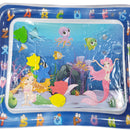 Inflatable Baby Pat Mat Early Education Water Play Mat (Square Mermaid) Newly