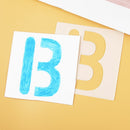 Decorative Embossing Template Alphabet Number  Scrapbooking Layering Stencils