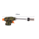 1300-Degree Portable Gas Flame Torch Flamethrower with Adjustable Hose