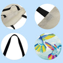 Jumpcar Two Larks Printed Shoulder Bag Shopping Bag Casual Large Dead Han