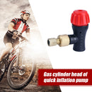 CO2 Mountain Bike Inflator Portable Presta Schrader Valve Head MTB Tire Ada