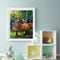 #A Woods Animal Oil Paint By Numbers Kit DIY Acrylic Painting on Canvas Framel