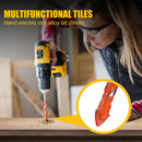 5pcs Carbide Ceramic Triangle Drill Bits 6-12mm Drill Bit Set Power Hand Tools