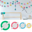 4 Size /Set Pom-Pom Pom Maker Fluff Balleaver Needle DIY Hot F5X3 Tool F0T4