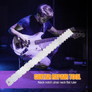 Guitar Neck Notched Ruler Fret Fingerboard Straight Edge Measuring Tool Newly