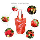 Plant Grow Bag 3 Gallons Strawberry Tomato Gardens Planting Pouch (Orange) Newly