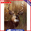 5D Full Round Drill Diamond Painting Kit Deer Animal Art Decor for Adults