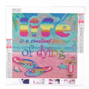 Diamond painting 5D DIY calligraphy and painting crystal diamond (B1713) Newly