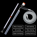 Filter Aquarium Water Changer Drainer Gravel Vacuum Siphon Fish Tank Cleaner